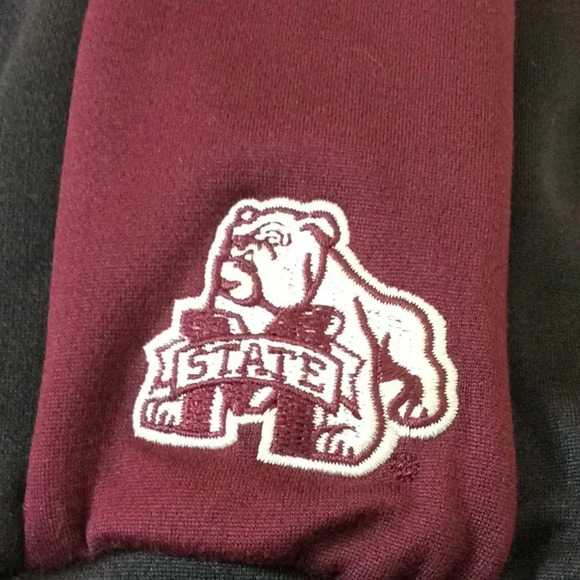 Mississippi State Univ Bulldogs adidas Hoodie - Picture 5 of 9